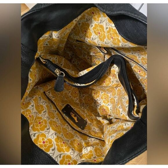 Emma Fox Leather & Suede Large Shoulder Bag - Picture 10 of 11